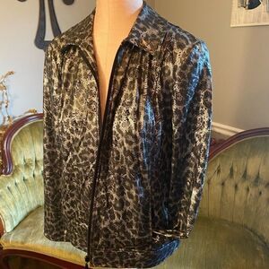 Vintage, Laura Ashley animal print jacket. Women’s M.